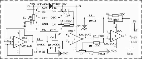 電源電路、整形放大電路