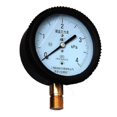 YE-75膜盒壓力表